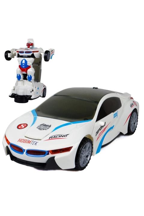 Hobtoys Robot Oyuncak Araba Sesli Işıklı 23 Cm Bmw