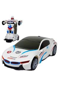 Hobtoys Robot Oyuncak Araba Sesli Işıklı 23 Cm Bmw