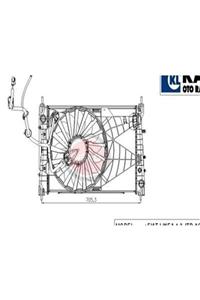 Universal Radyator Kıtı (motor Radyatoru+klıma Radyatoru+fan Motoru+ınterc