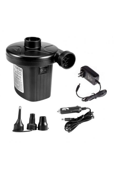 Bourgogne Elektrikli Şişme Yatak Lastik Vakumlu Poşet Hava Pompası Kompresörü