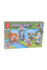 elife Es66057-2 Lego Yapı Oyuncak Seti Minecraft My World Serisi 175 Parça