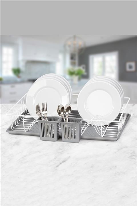 Metalife Tek Katlı Maxi Tabaklık Bulaşıklık