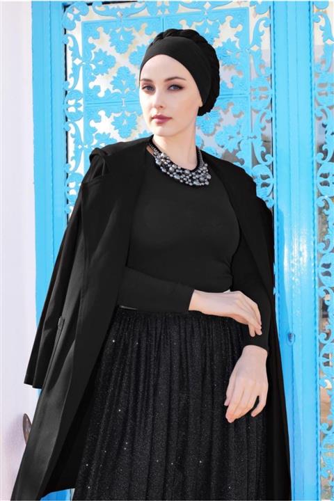 TRENDTESETTÜR Pamuklu Cepli Kapüşonlu Trençkot 58107