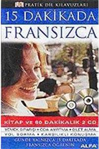 Alfa Yayınları 15 Dakikada Fransızca (2 Cd+kitap)