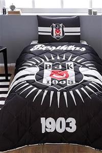 Taç Tek Kişilik Yorgan Set Beşiktaş