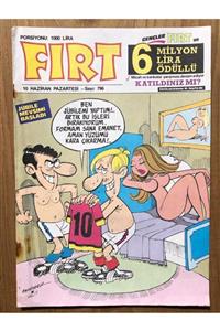 Gökçe Koleksiyon Fırt Mizah Dergisi 10 Haziran 1991 Sayı 796