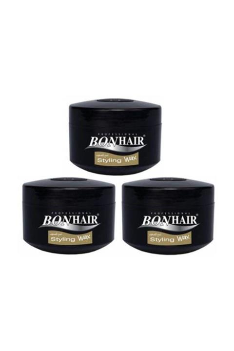 Bonhair Styling Wax 140 Ml X 3 Adet