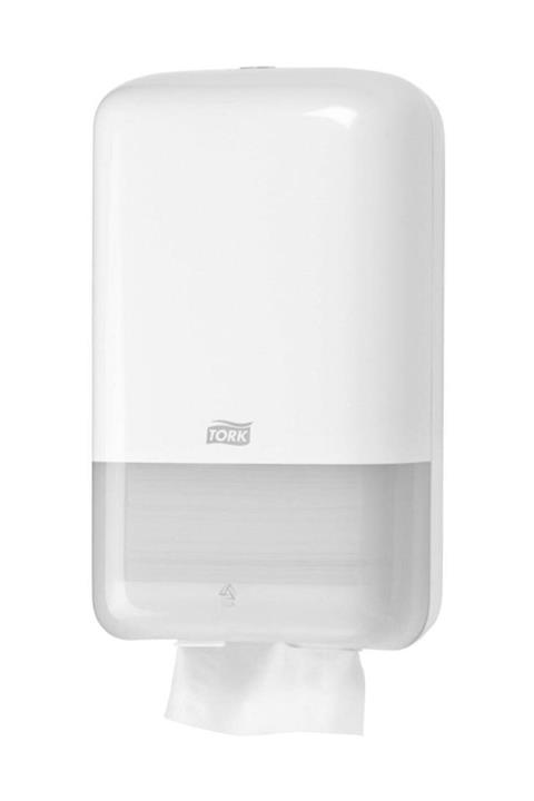 TORK Katlamalı Tuvalet Kağıdı Dispenseri Beyaz