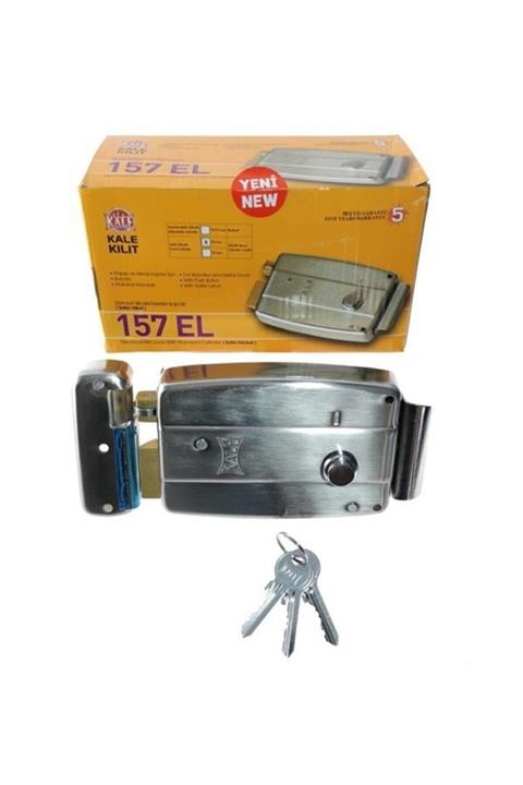 Kale Kilit Kale 157 El Elektirkli Trajlı Kilit (Saten)