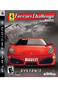 ACTIVISION Ps3 Ferrarı Challenge - Orjinal Oyun - Sıfır Jelatin