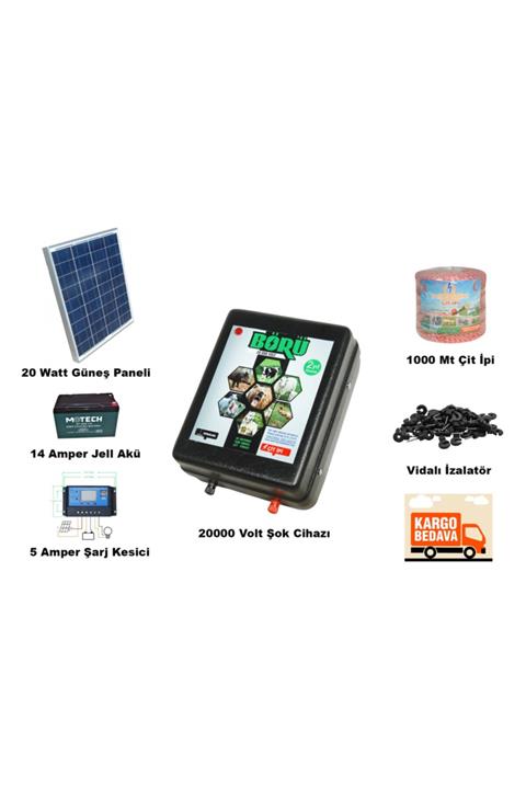 börü 15 Dönüme Kadar Hazır Set Elektrikli Çit