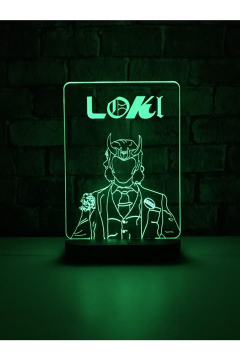 PETRADESIGN Marvel Loki Masa Lambası