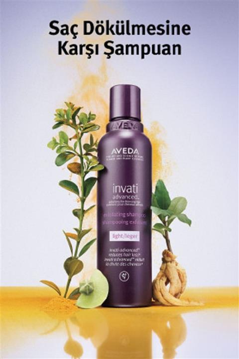 Aveda Invati Advanced Saç Dökülmesine Karşı Şampuan: Hafif Doku 200ml 018084016510
