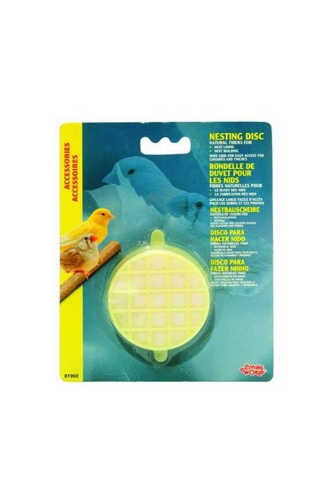 Living World Kuşlar Için Yuva Diski Yuva Ipi
