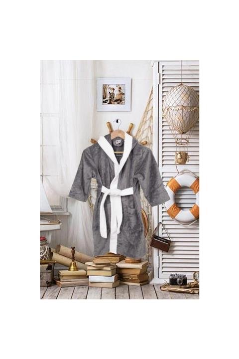 Genetti Home %100 Microcotton Çocuk Bornoz