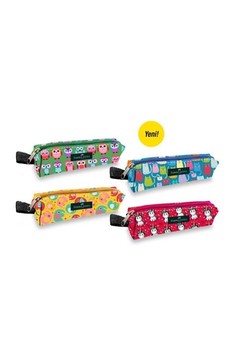 Faber Castell Faber-castell Kalem Kutusu (kalem Çantası) Slim Animal (asorti 1 Adet) 5177000044