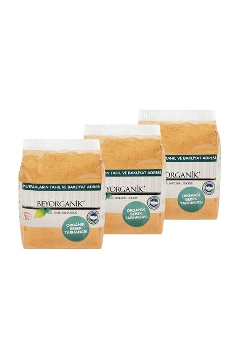 BEYORGANİK Organik Bebek Tarhanası 500 gr 3 Adet