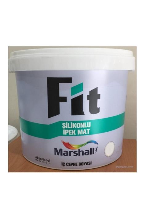 Marshall Fit Silikonlu Ipek Mat Duvar Boyası 10 Kg Beyaz