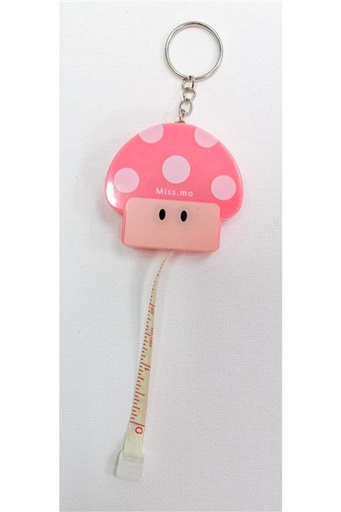 Hobigun Pembe Renkli Mantar Figürlü Mezura