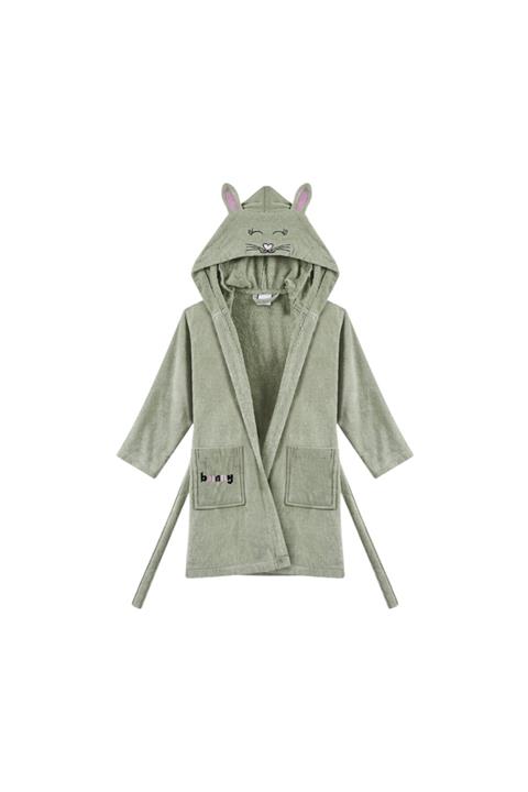 Nuvomon Bunny Kız Çocuk Bornoz 6-8 Y