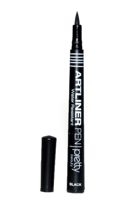 Pretty Beauty Suya Dayanıklı Siyah Eyeliner - Art Liner Pen Waterproof Black Pb-20 8697406101954
