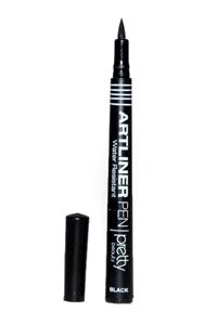 Pretty Beauty Suya Dayanıklı Siyah Eyeliner - Art Liner Pen Waterproof Black Pb-20 8697406101954