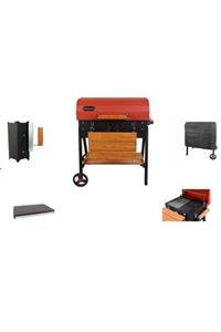 Grillmate Basic Barbekü Mangal Seti 75 Cm - Döküm Izgara - Kılıf - Tutuşturma Bacası - Pişirme Taşı