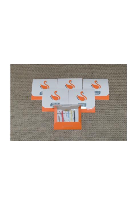 PazarPazartesi 50 Adet Otel Tipi Kutulu Dikiş Seti, Mini Dikiş Seti, Buklet Dikiş Seti