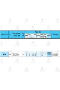 RIK Segman Sunny 90-91 1.6 / Prımera 96-00 / 76.00mm / Ga16de / St