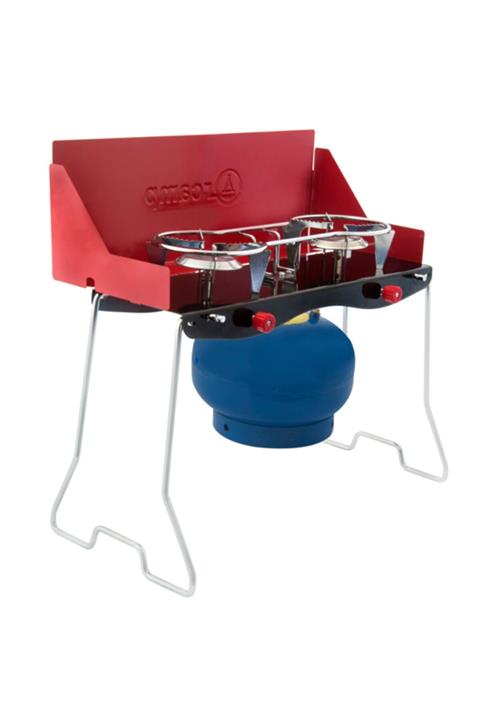 Asyaink K-629 Katlanabilir Ikili Yer Tipi Kamp Ocağı (çantalı)