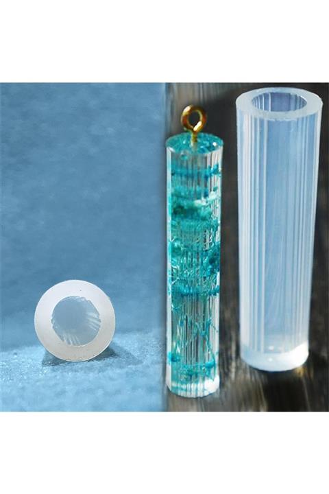 Hobizubi Yuvarlak Kolye Takı Reçine Epoksi Kalıp - 71