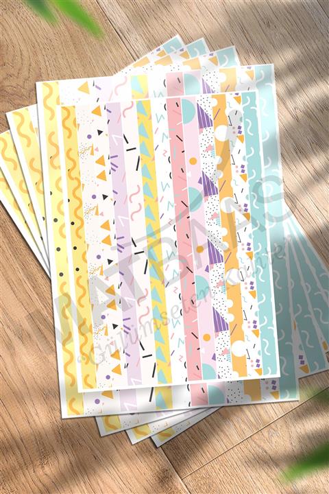 colortouch Uzun Şerit Sticker 30cm 13 Çeşit