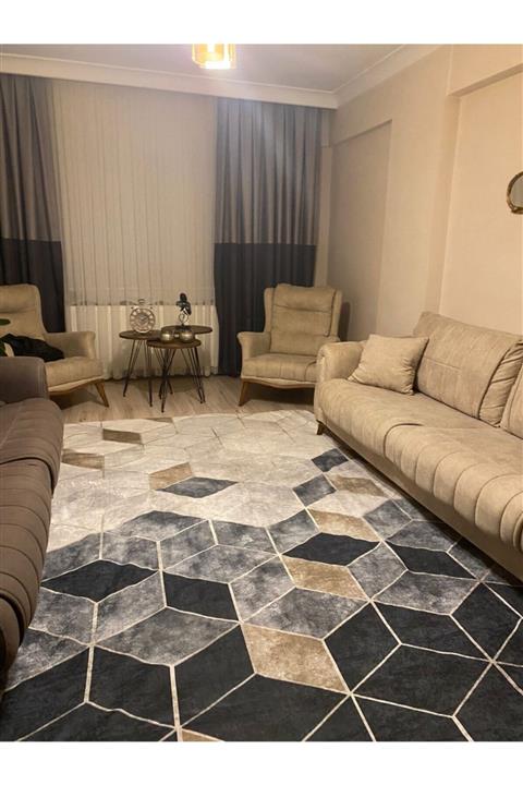 Sarar Halı Örtüsü Lastikli Kaymaz 6 mt