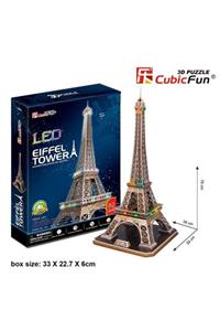 Cubic Fun Eyfel kulesi LED 3D Puzzle