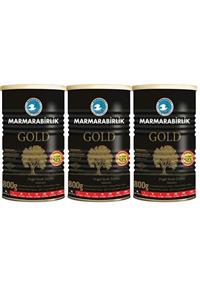 MarmaraBirlik Gold Siyah Zeytin 800 Gr 201-230 Xl 3 Adet