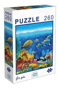 CA Games Balıklar Puzzle 260 Parça