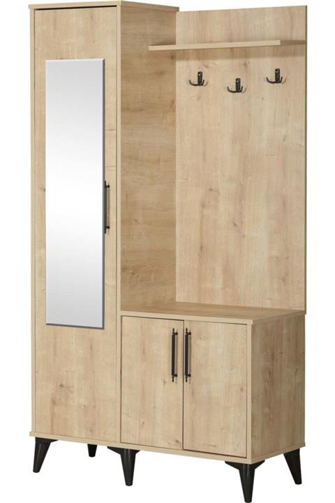 MAKİLİ MOBİLYA 1310 Tuğra Portmanto Yakut