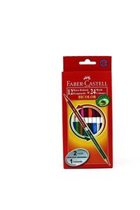 Faber Castell Marka: Bicolor Çift Taraflı Boya Kalemi 24 Renk 120612 Kategori: Kuru Boya Kalemi