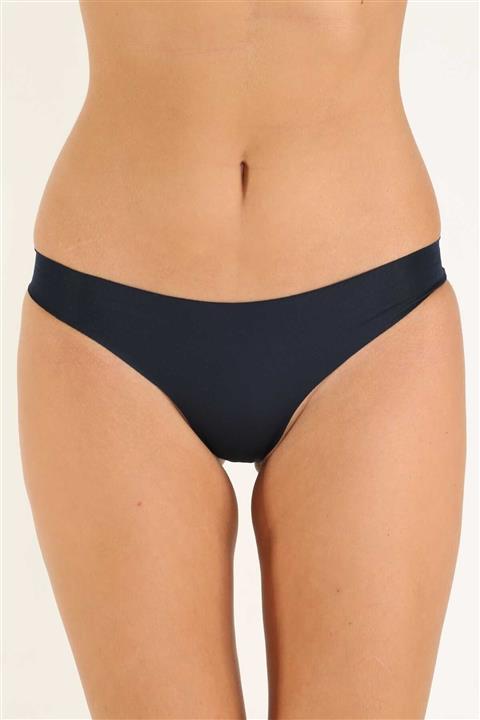 KorseShop Iz Yapmayan Dikişsiz Toparlayıcı Siyah String Külot