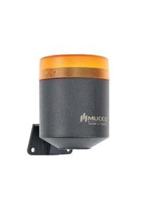 MUCCO Üniversal 16 Melodili Duvara Montaj Buzzerlı Işıklı Mini Korna Snt-mk711 - 12-24v Ac/dc - Beyaz