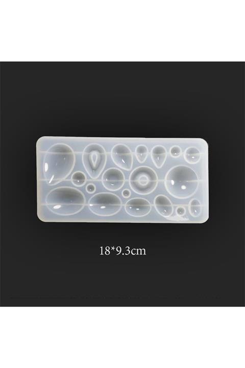 Hobizubi Çoklu Kolye Takı Reçine Epoksi Kalıp 187