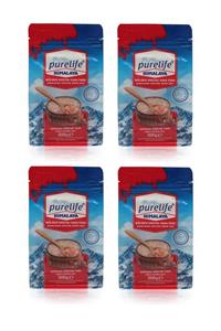 PureLife Himalaya Tuzu - Set -granül Kristal Kaya Tuzu Pembe - 4x500g