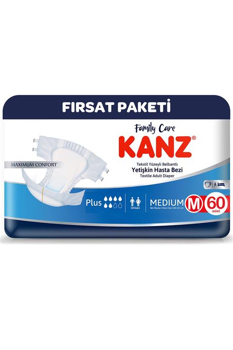 Kanz Hasta Bezi M Beden 60 Adet