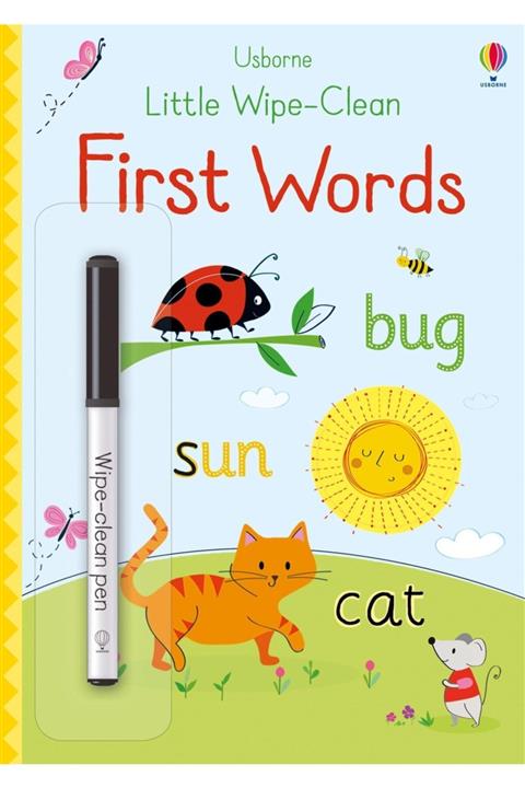 Usborne Usb - Little Wipe - Clean First Words