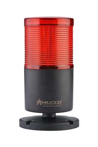 MUCCO 1 Katlı Döner - Buzzer Kolon Işık 24v Dc Snt-7024-db1 - Beyaz