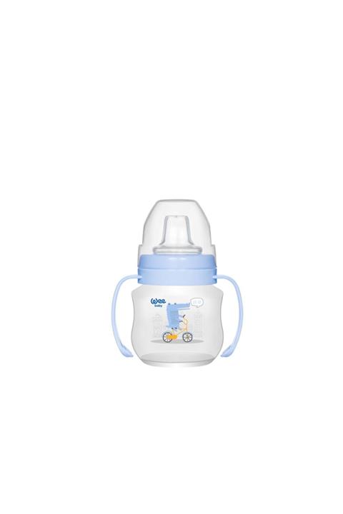 Wee Baby Akıtmaz Kulplu Pp Antikolik Bardak 125 Ml - Mavi