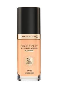 Max Factor Fondöten - FaceFinity All Day Flawless Foundation 44  Warm ivory 3614227923355