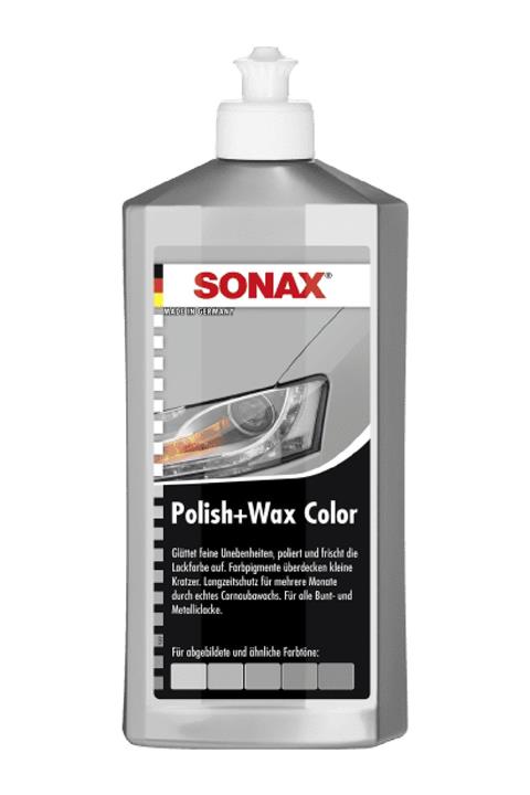 Sonax Renkli Nano Parlatıcı ve Koruyucu Cila - Gri 500ml