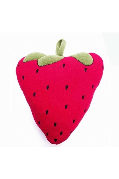 HENO BUTİK Çilek Peluş Yastık