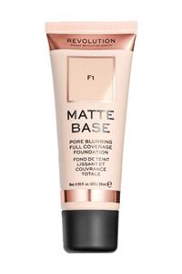 Revolution Matte Base Foundation F1 Fondöten